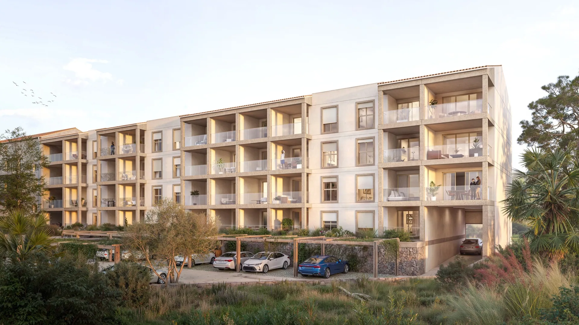 Alta Mare, appartements de standing sur la plage du Lido à Propriano Alta Mare, appartements de standing sur la plage du Lido à Propriano