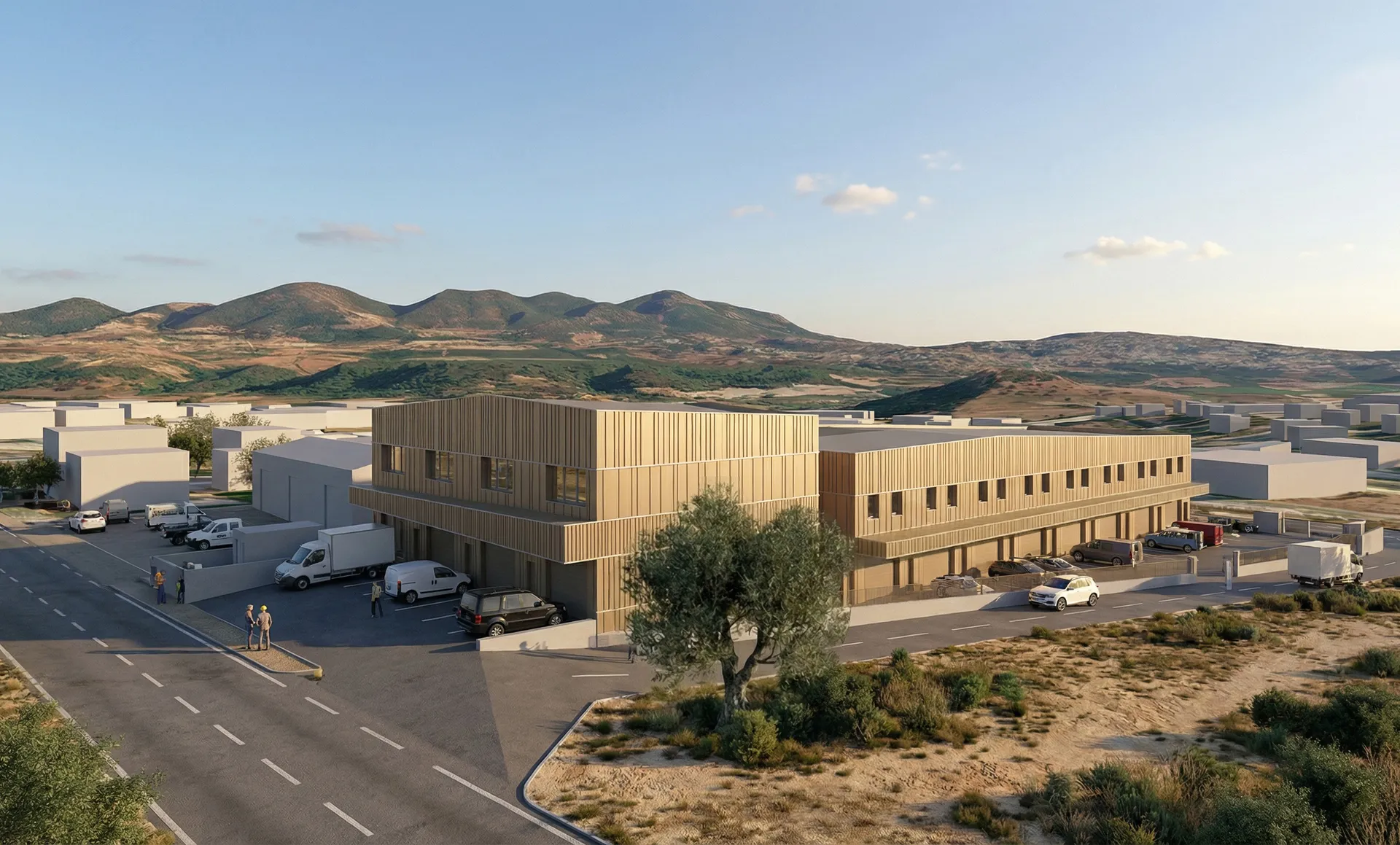 Hangars Baléone, locaux d'activité neufs dans la zone de Baléone à Ajaccio Hangars Baléone, locaux d'activité neufs dans la zone de Baléone à Ajaccio