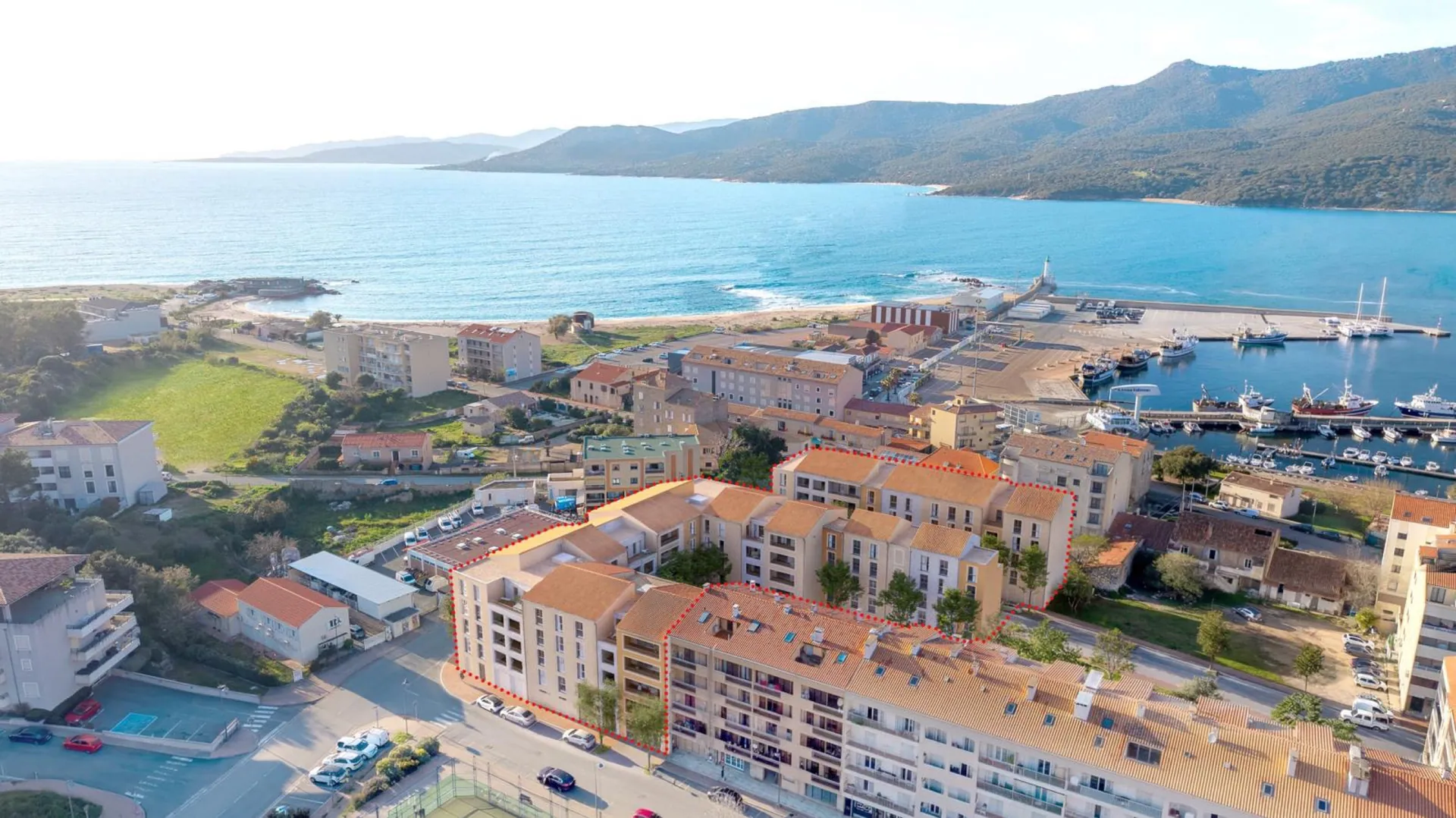 Résidence Marine, appartements neufs vue mer au centre de Propriano Résidence Marine, appartements neufs vue mer au centre de Propriano